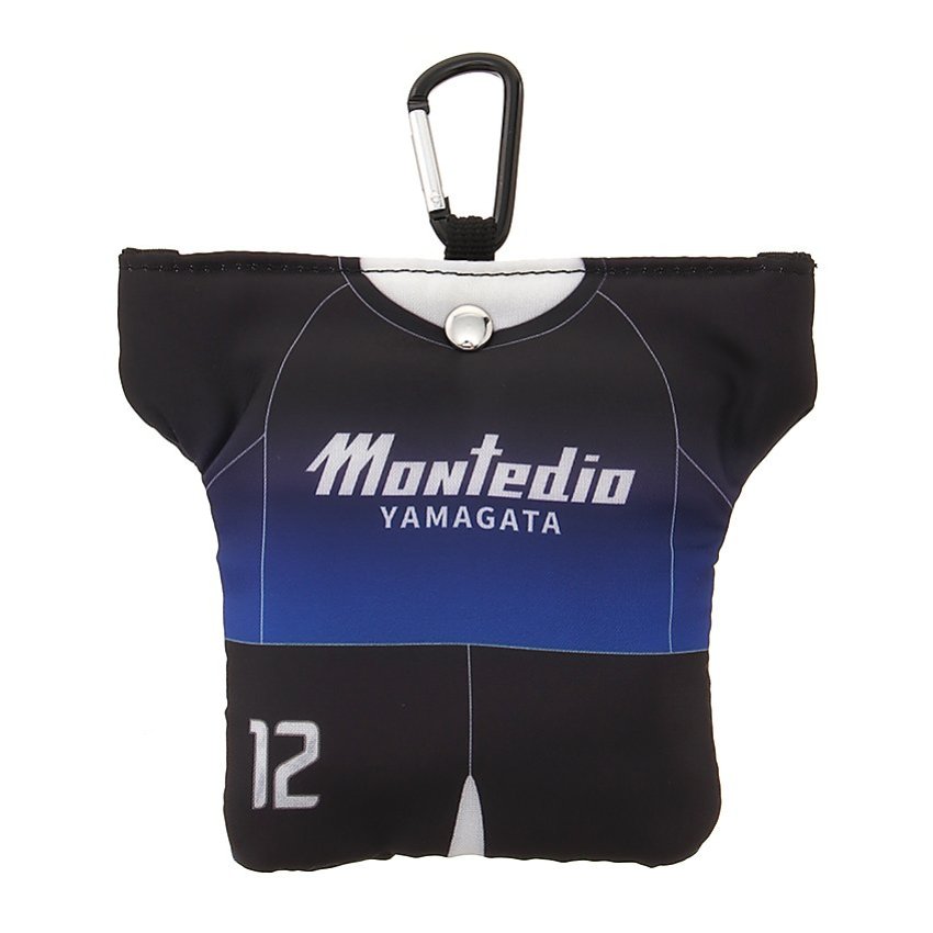 モンテディオ山形 MY25_ユニフォーム型ポーチ付きエコバッグ（ナツユニ