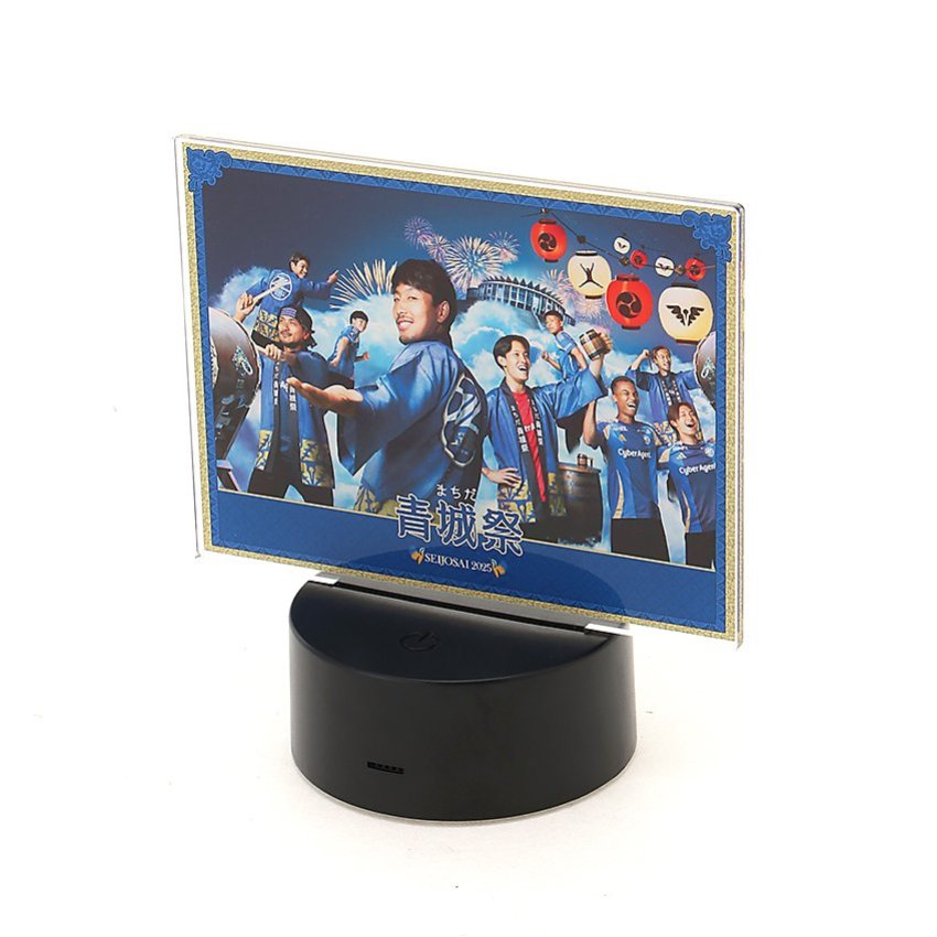 町田ゼルビア スタジャン L FC町田ゼルビア 【まちだ青城祭】光るアクリルスタンド