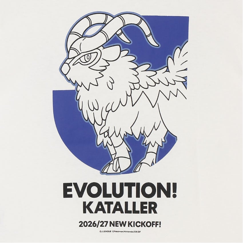 カターレ富山 カターレ富山 ゴーゴート Tシャツ WHITE キッズ｜【公式