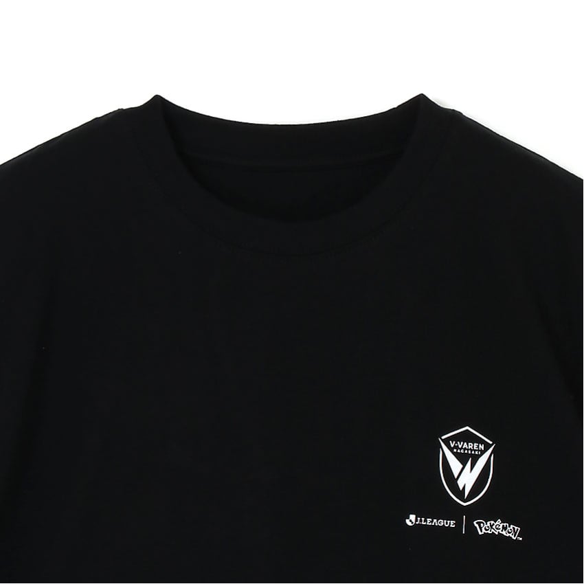 V・ファーレン長崎 v・ファーレン長崎 ピカチュウ Tシャツ BLACK