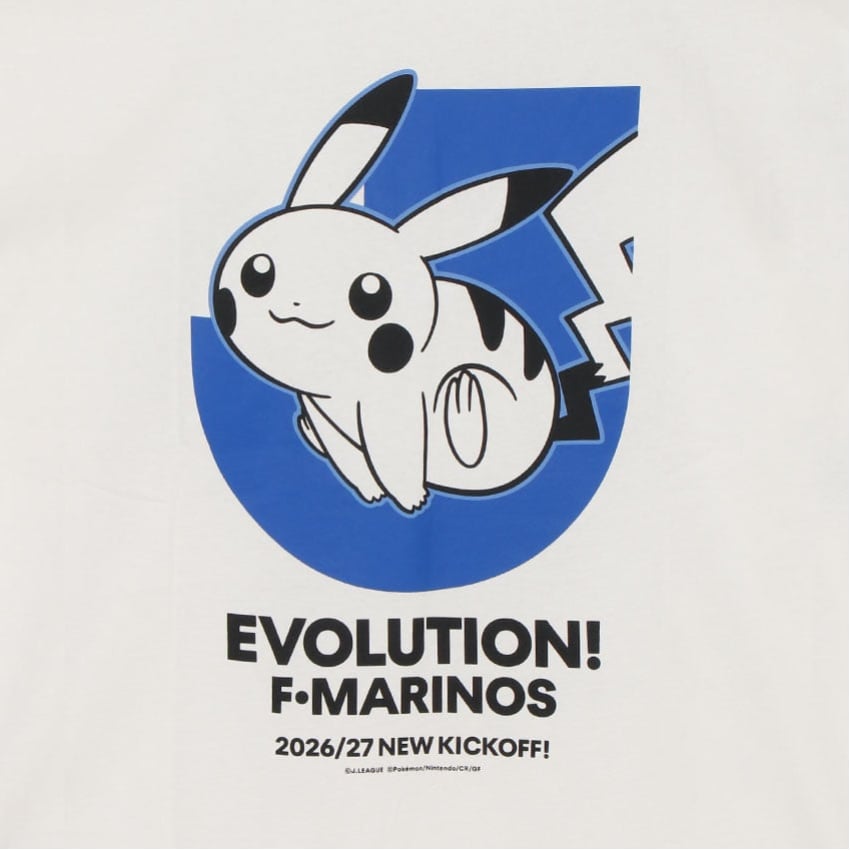 横浜F・マリノス 横浜F・マリノス ピカチュウ Tシャツ WHITE｜【公式