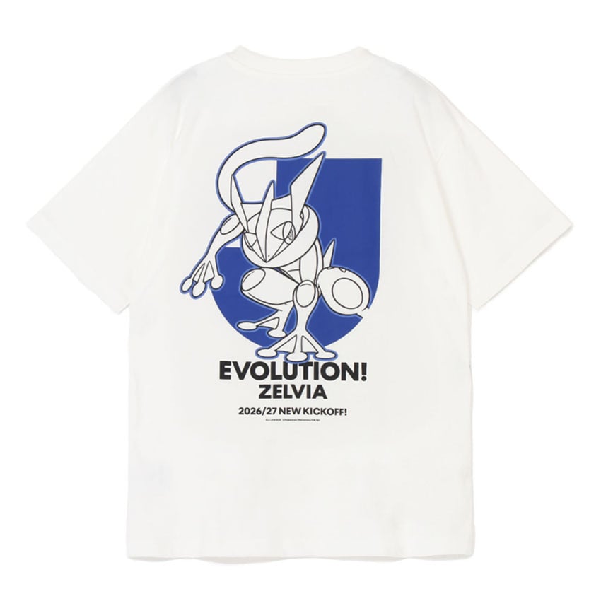wcs2026 Tシャツ 2枚セット ゲッコウガ サッカー シャツ ピカチュウ FC町田ゼルビア FC町田ゼルビア ゲッコウガ Tシャツ WHITE｜【公式