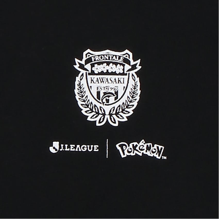 川崎フロンターレ 川崎フロンターレ ピカチュウ Tシャツ BLACK キッズ