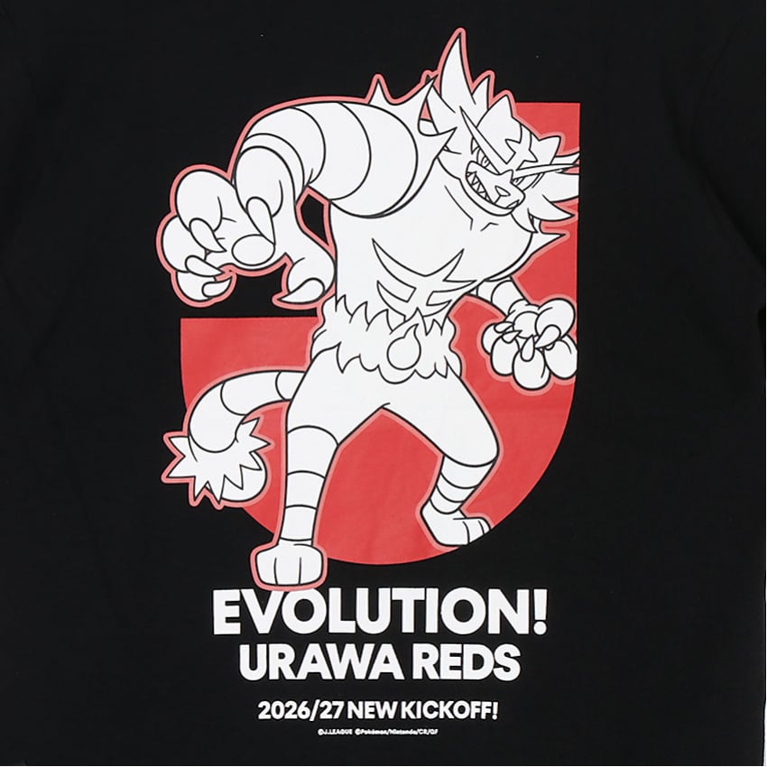 浦和レッズ 浦和レッズ ガオガエンTシャツ BLACK キッズ｜【公式】J