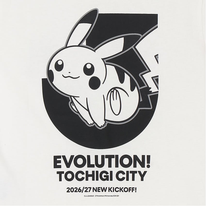 栃木シティ 栃木シティ ピカチュウ Tシャツ WHITE キッズ｜【公式】J