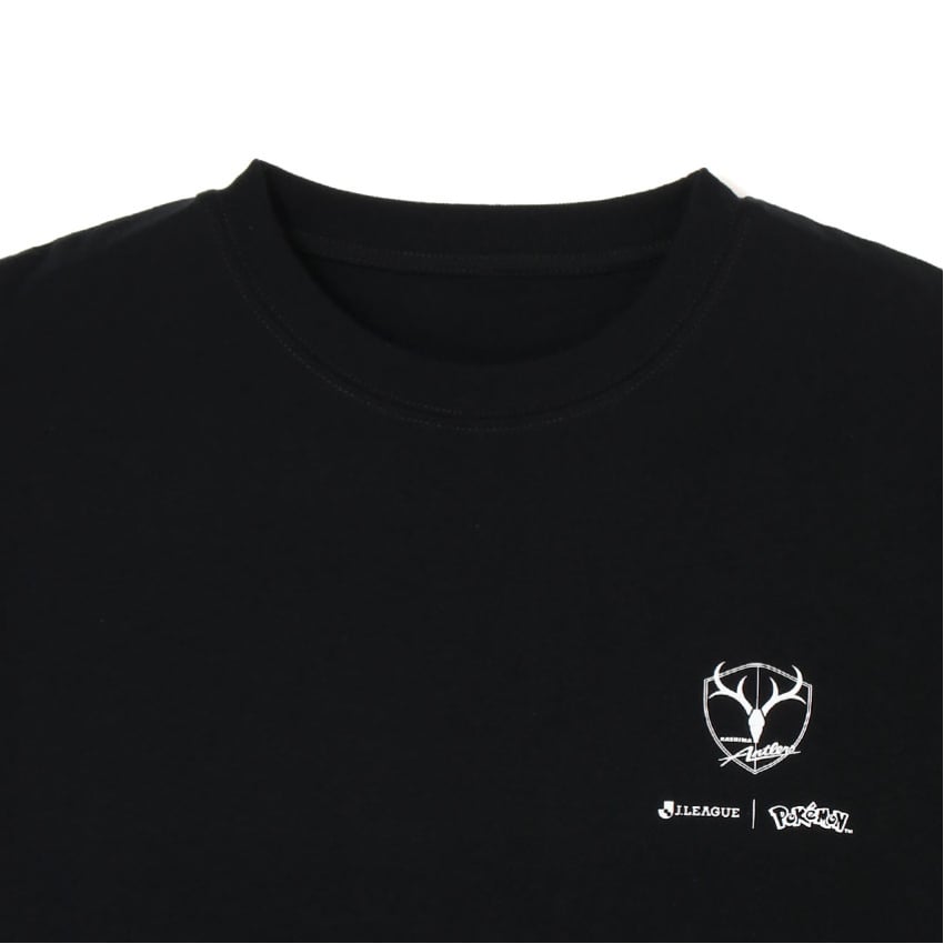 鹿島アントラーズ 鹿島アントラーズ ピカチュウ Tシャツ BLACK｜【公式
