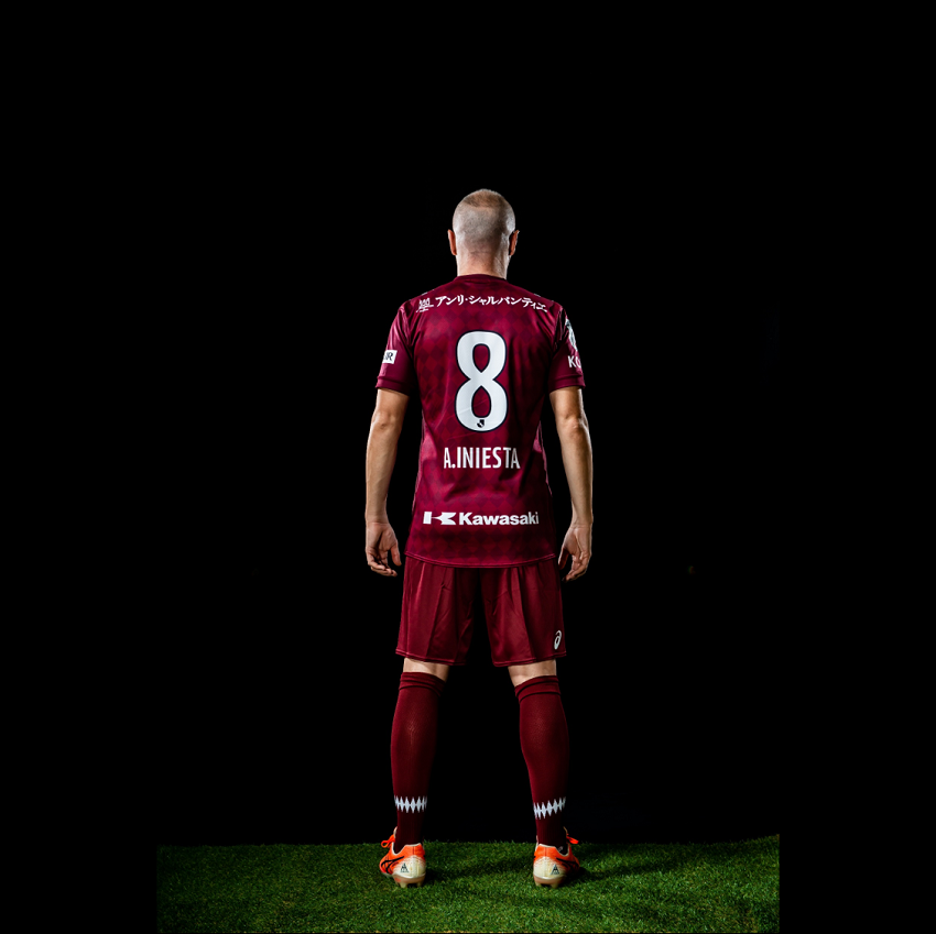 ヴィッセル神戸 4か月後にお届け 21 No 8 アンドレス イニエスタ オーセン ユニフォーム半袖 1st 公式 ｊリーグオンラインストア J League Online Store