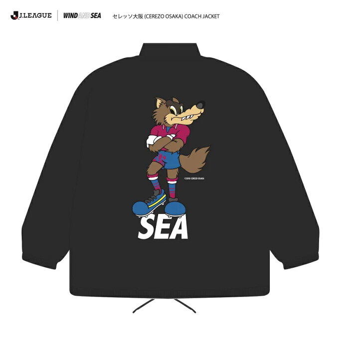 セレッソ大阪 Wind And Seaコラボ コーチジャケット セレッソ大阪 公式 ｊリーグオンラインストア J League Online Store