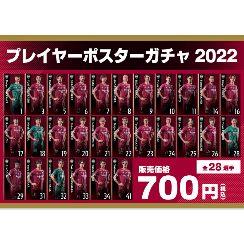 2022【ガチャ】プレイヤーポスター