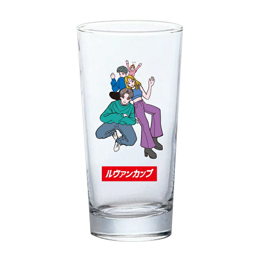 2022JリーグYBCルヴァンカップ サワーグラス グラス（イラスト