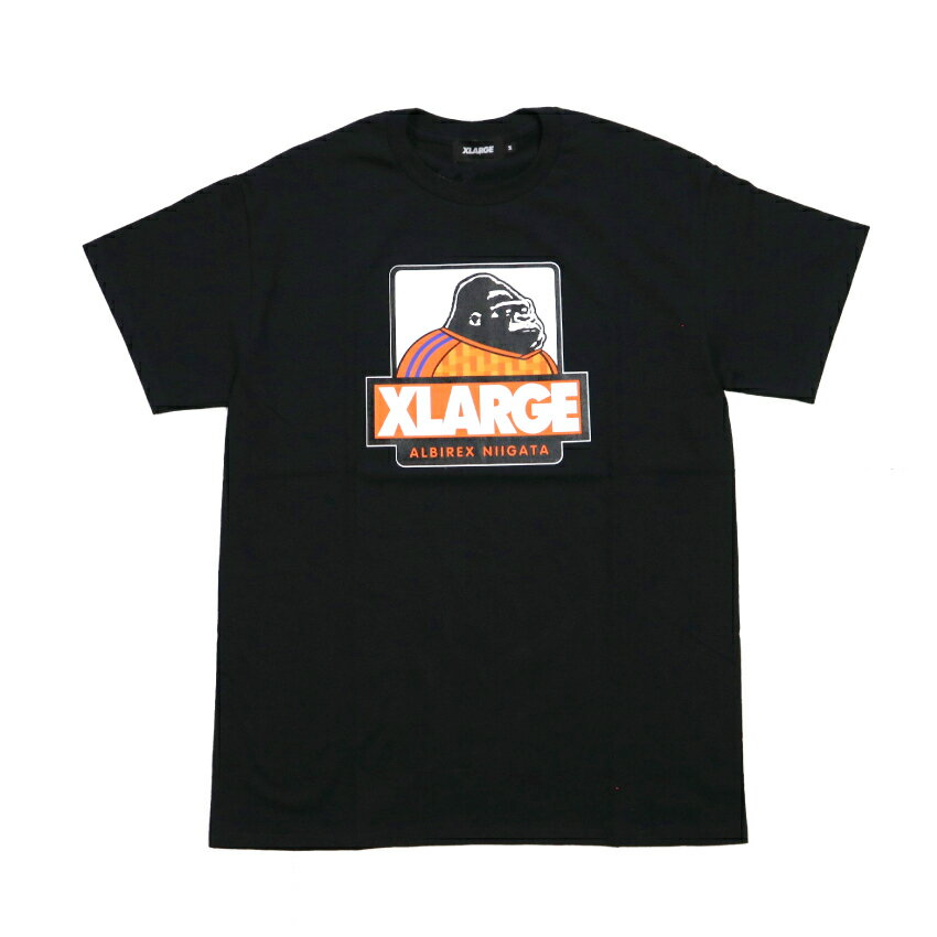 アルビレックス新潟 XLARGE×ALBIREX Tシャツ(ブラック)｜【公式】Ｊ