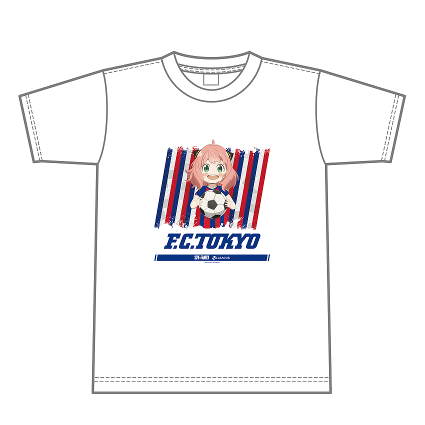 ＦＣ東京 SPY×FAMILY Jリーグオリジナル FC東京 Tシャツ（ホワイト） ｜【公式】Ｊリーグオンラインストア ONLINE  STORE