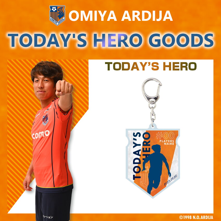 TODAYS HEROアクリルキーホルダー