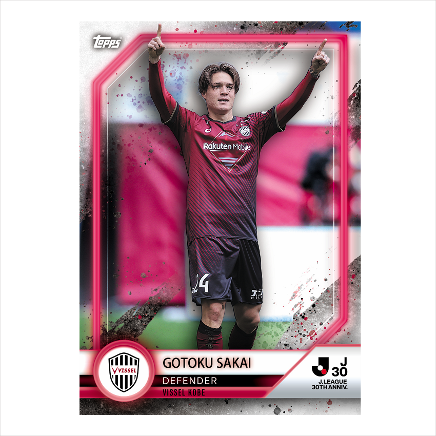 未開封4箱】Topps J-League 30th Anniversary-