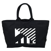 BIGキャンバスジップトートバッグ TOKYOSTRIPE