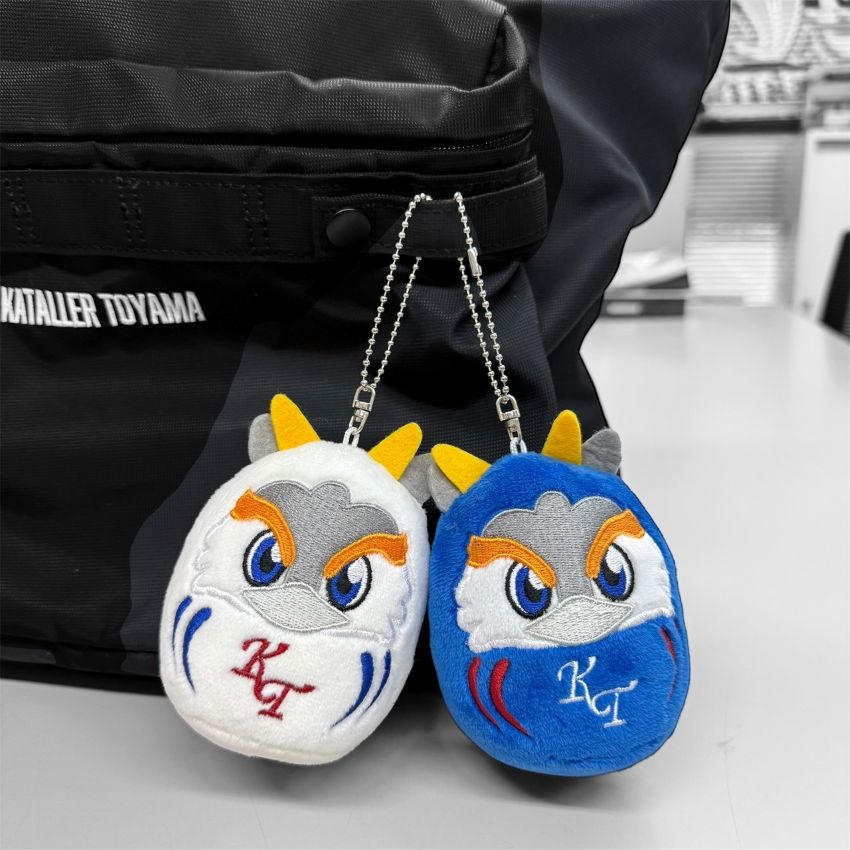 カターレ富山 ライカくんだるまぬいぐるみキーホルダー｜【公式