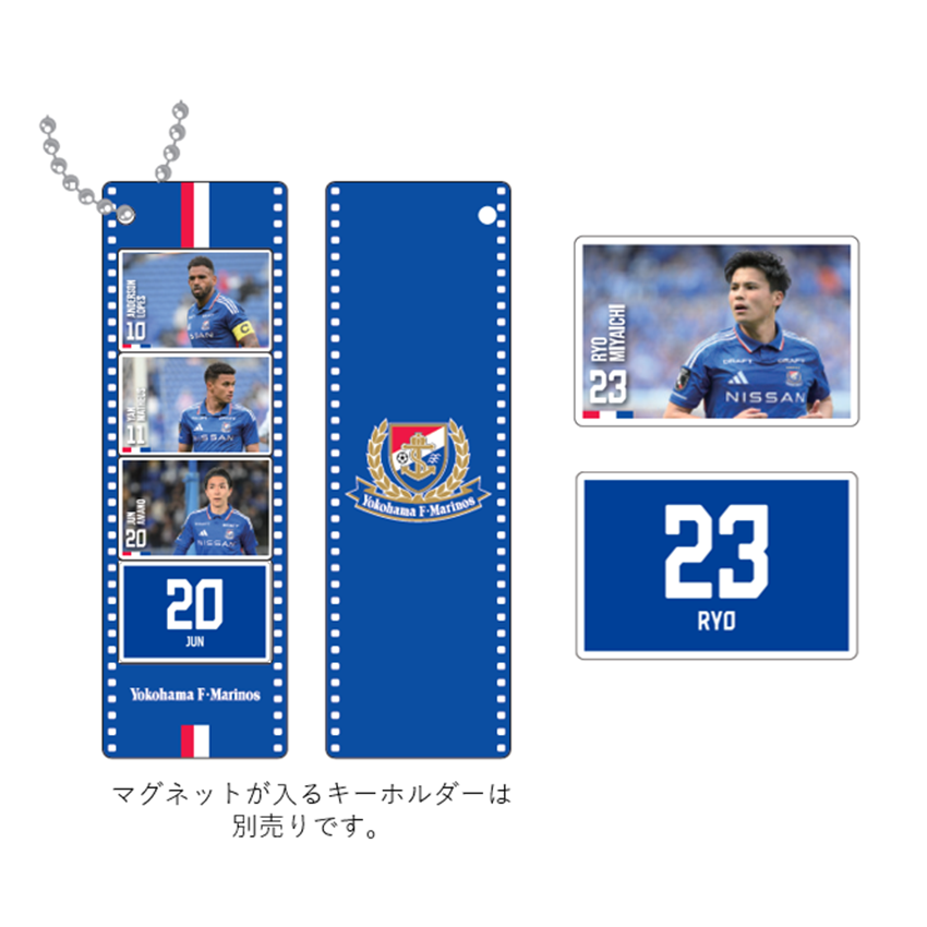 横浜F・マリノス 2025シークレットフォトグレイマグネット2枚
