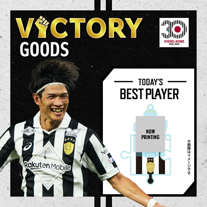 今年も話題の ヴィッセル神戸 VICTORY 【30周年記念】アクリルスタンド GOODS スポーツ選手