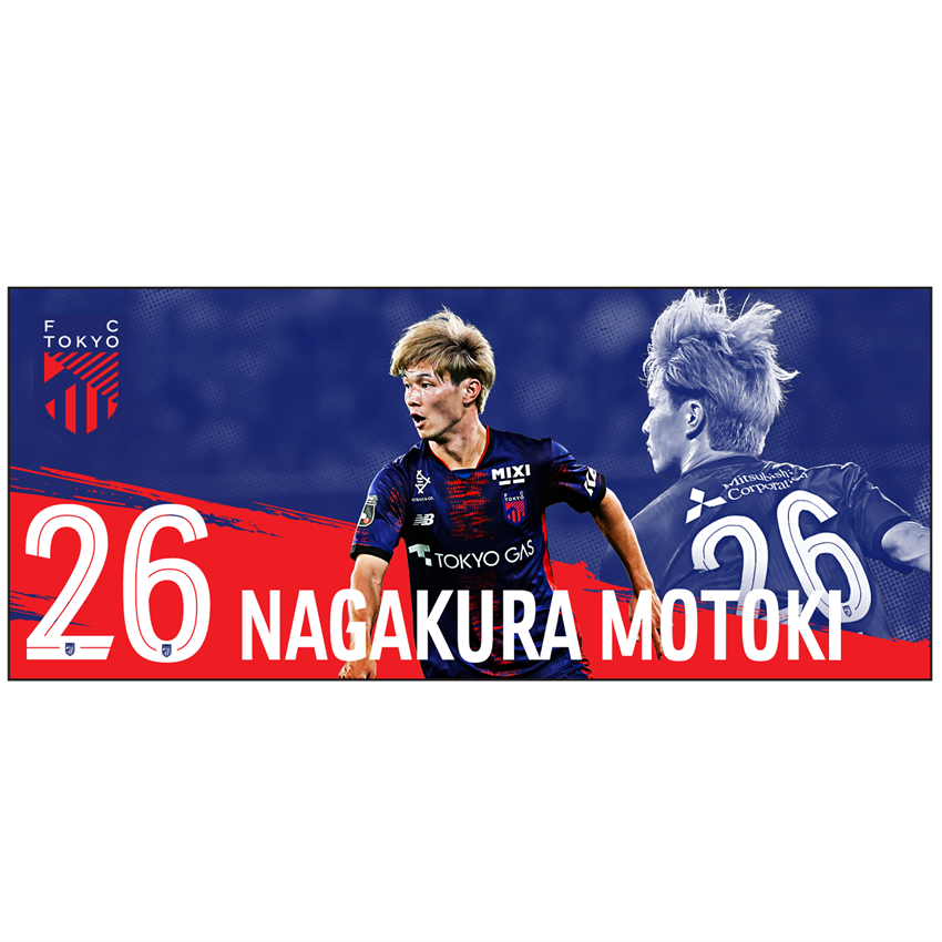 FC東京 プレーヤーズフェイスタオル ｜【公式】Jリーグ