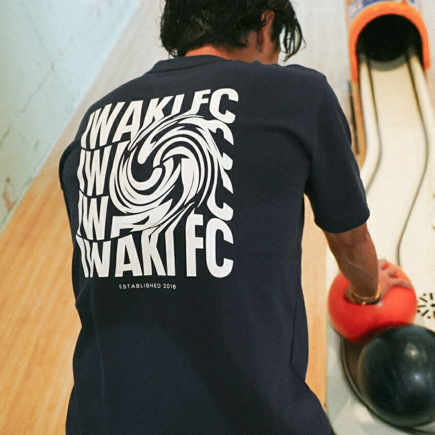 いわきFC UAいわきFC バックプリントTシャツ（IWAKI FC）Navy