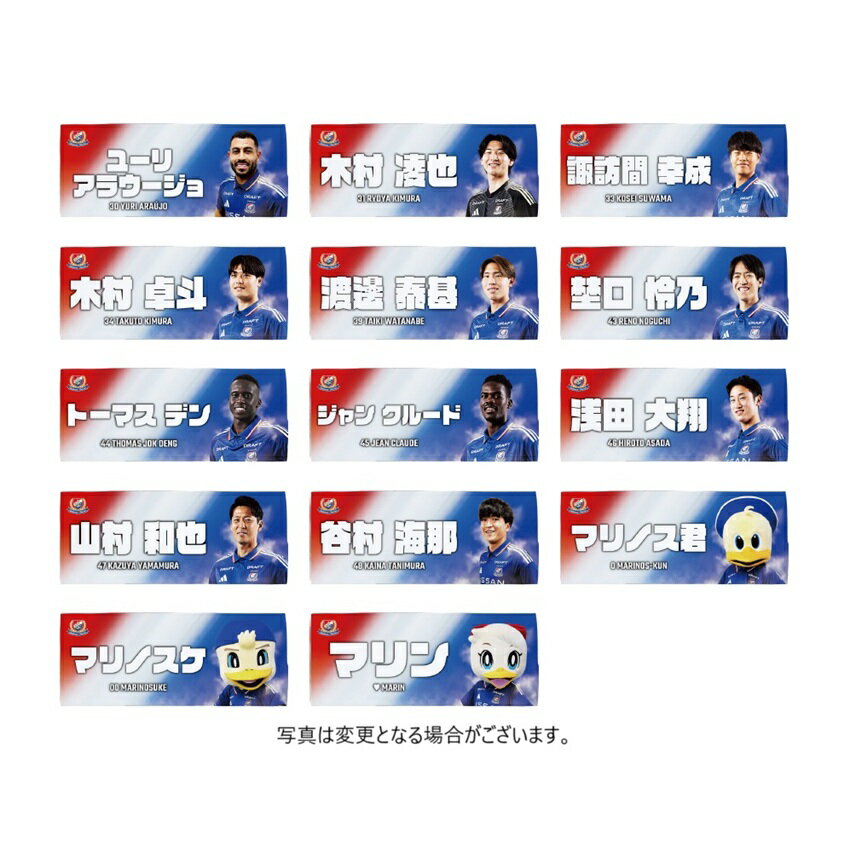 横浜F・マリノス 【期間限定再受注】2025プレーヤーズフェイス