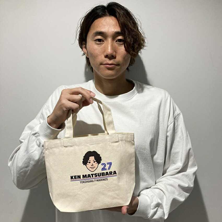 横浜Fマリノス 23宮市亮 ジャガードソックス ミニトートバッグ 専用 横浜F・マリノス 【期間限定再受注】2025イラストミニトート