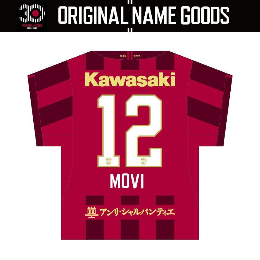ヴィッセル神戸 【300個限定】【30周年記念】ユニフォーム型