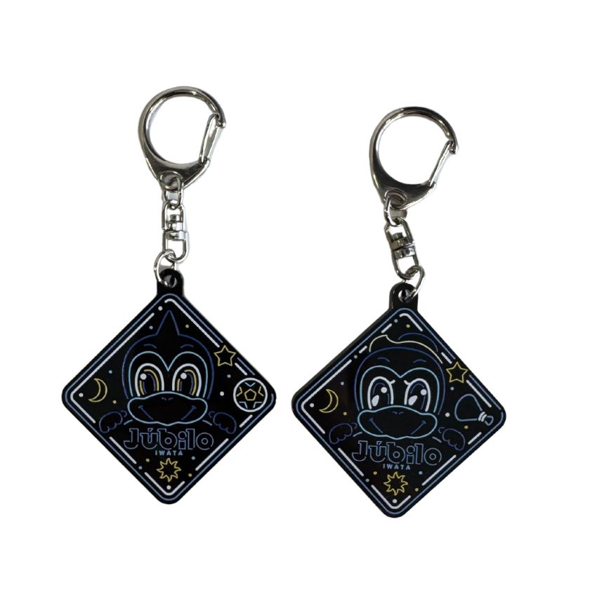 ジュビロ磐田 25ネオン風アクリルキーホルダー（ジュビロくん