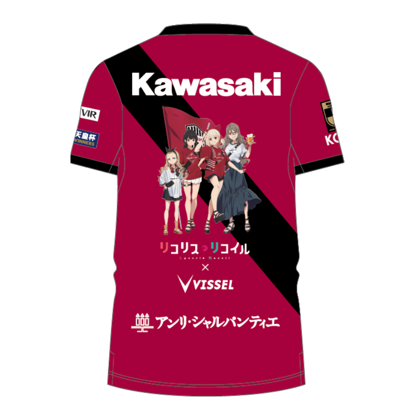 ヴィッセル神戸 【リコリス・リコイル｜VISSEL KOBE】【レプリカ