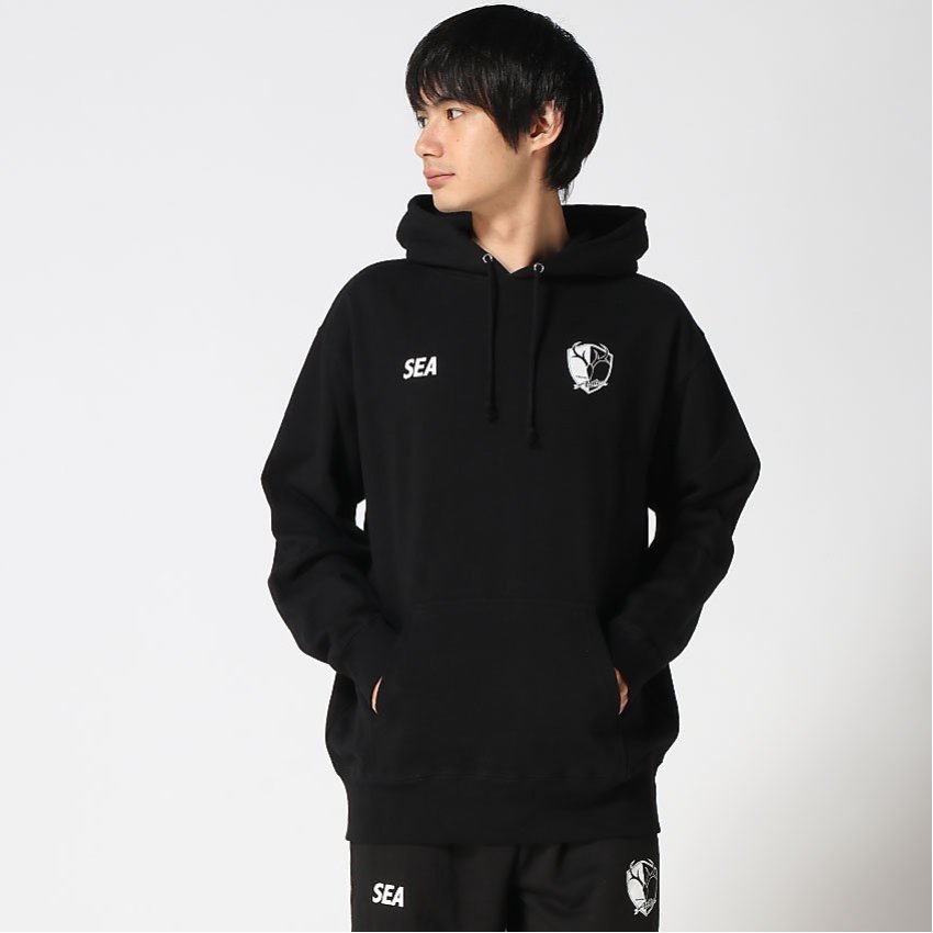 鹿島アントラーズ WIND AND SEA×鹿島アントラーズ HOODIE