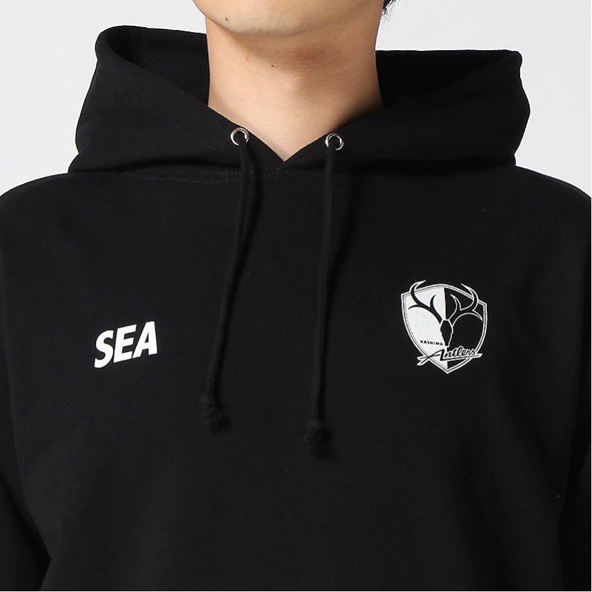 鹿島アントラーズウェア 鹿島アントラーズ WIND AND SEA×鹿島アントラーズ HOODIE
