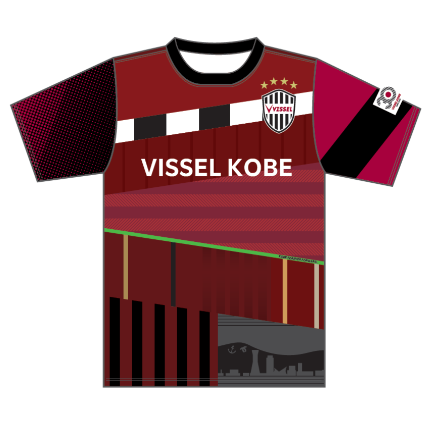 ヴィッセル神戸 【30周年記念】マッシュアッププレイヤーTシャツ
