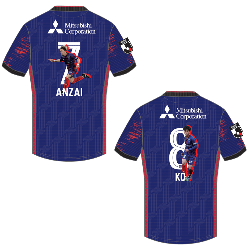 FC東京 プレーヤーズフォトユニフォーム1stレプリカ半袖