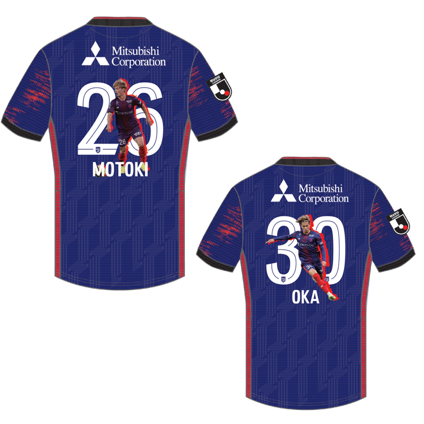 FC東京 プレーヤーズフォトユニフォーム1stレプリカ半袖