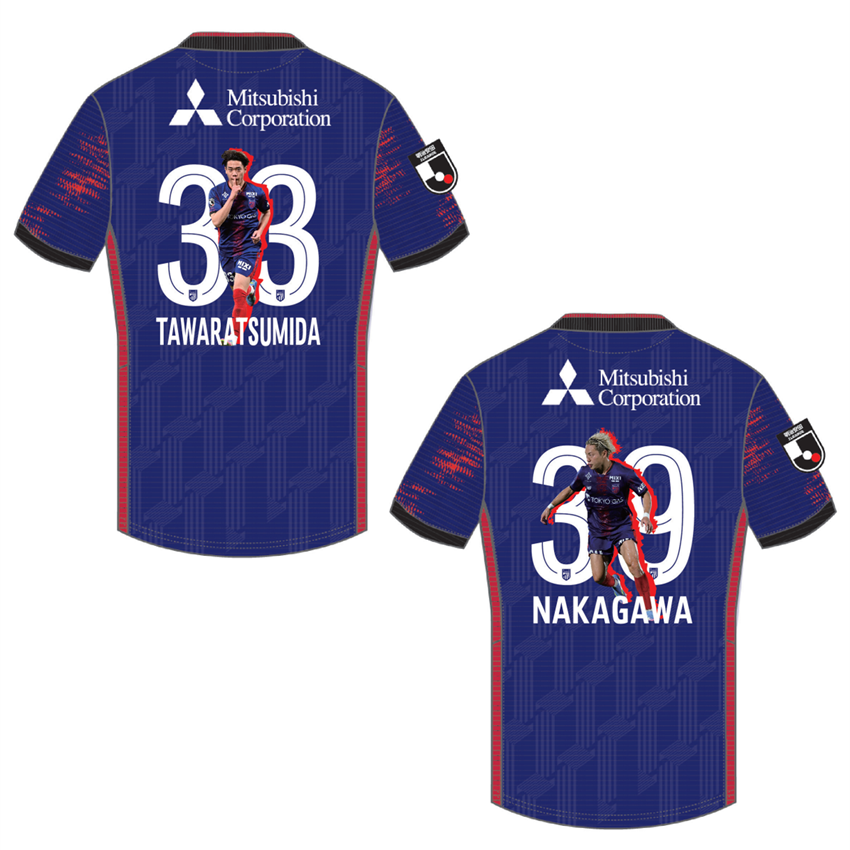 FC東京 プレーヤーズフォトユニフォーム1stレプリカ半袖