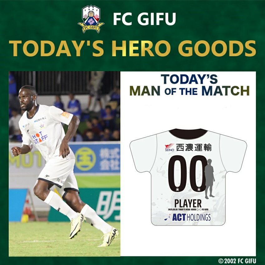 FC岐阜　支給品 希少】FC岐阜 オフィシャルトレーニングウェア 選手練習着 J