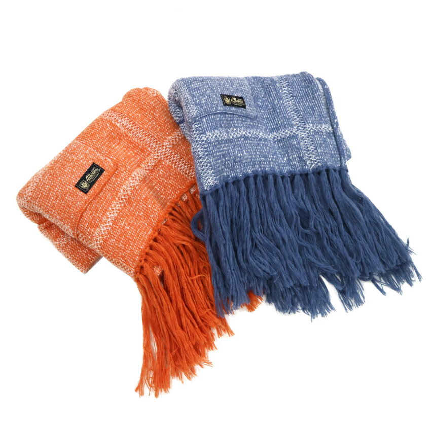 アルビレックス新潟 ポケット付きニットストール（ネイビー