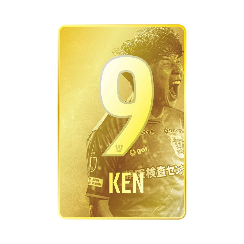 藤枝MYFC 矢村健選手 150試合出場記念 メタルカード｜【公式