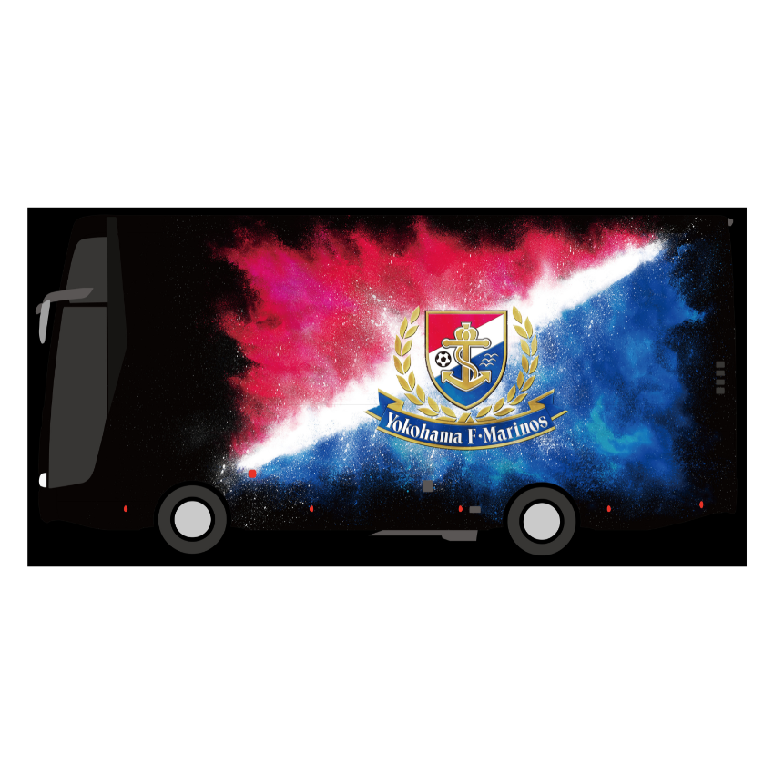 横浜F・マリノス BUSタオル【”バス”グッズ＆プレーヤーズグッズ