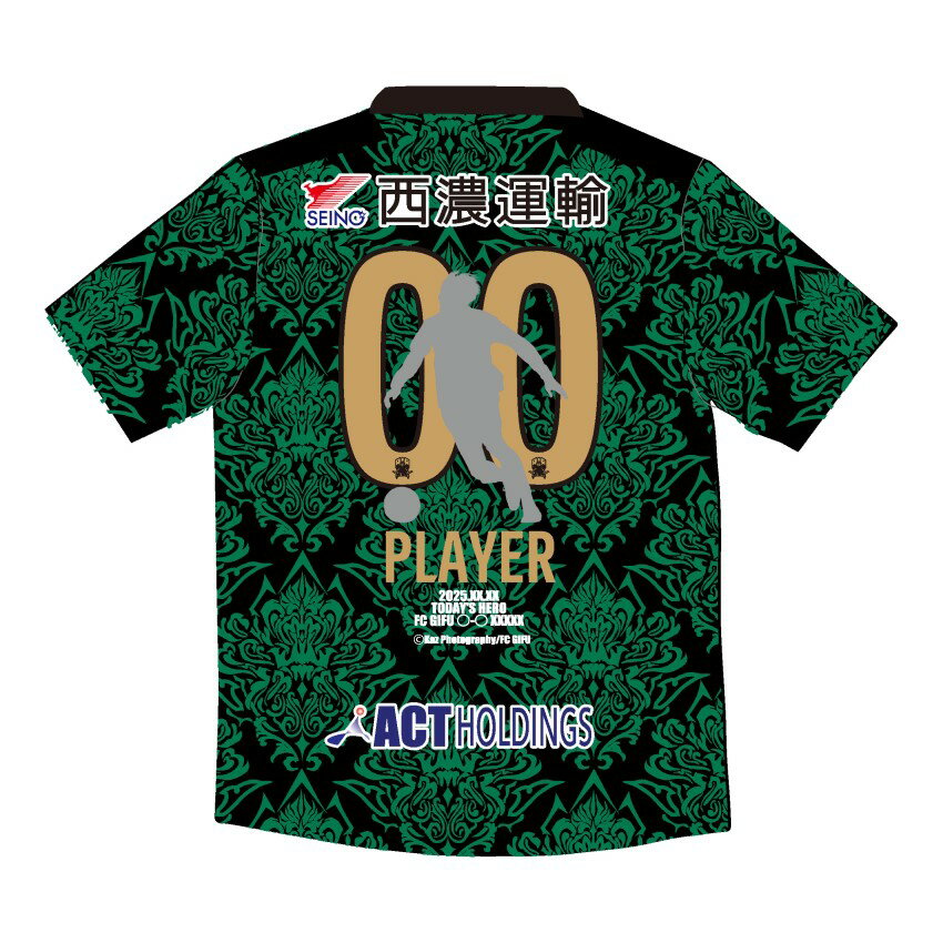 FC岐阜 TODAY'S HERO オーセンティックユニフォーム（ホーム）【茂木