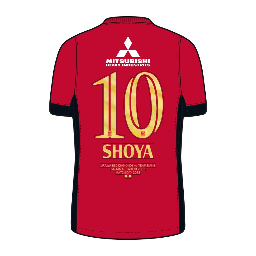 浦和レッズ 11/30 岡山戦 【直筆サイン入り】2025 REDS VICTORY