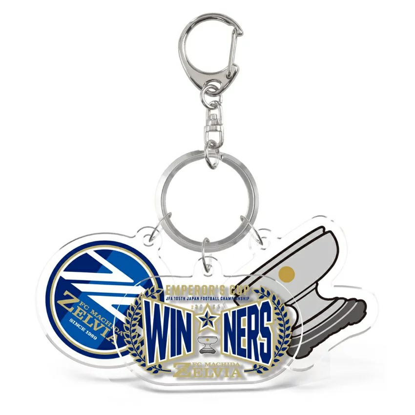 FC町田ゼルビア 優勝記念3連アクリルキーホルダー【天皇杯JFA第105回