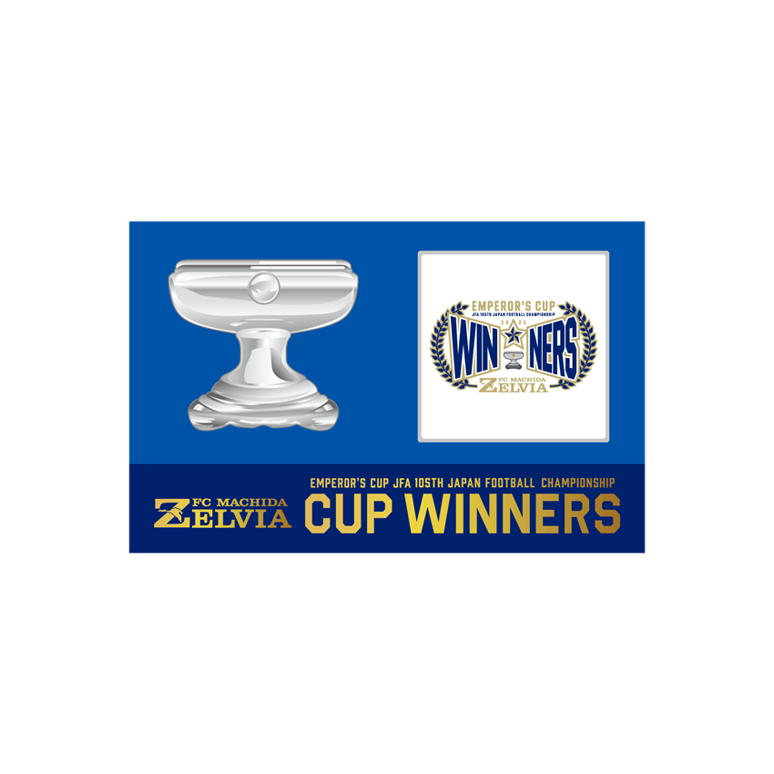 【レア】全国高校サッカー選手権大会　記念バッチ FC町田ゼルビア 優勝記念ピンバッジ2個セット【天皇杯JFA第105回
