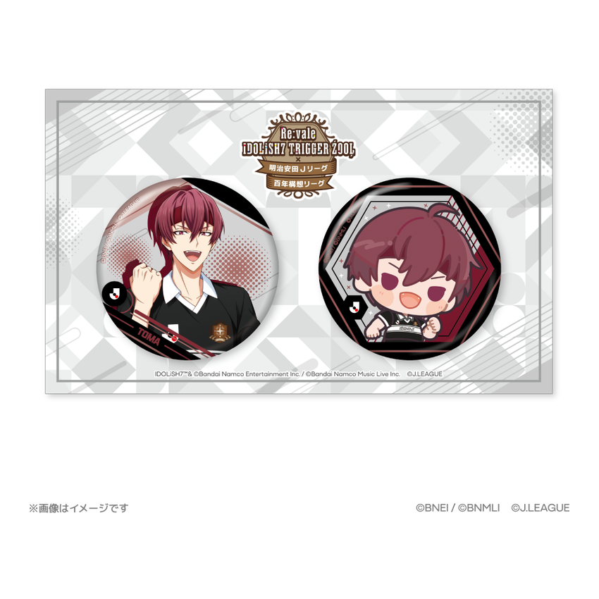 アイドリッシュセブン×Jリーグ 缶バッジセット（2個）│【公式】J