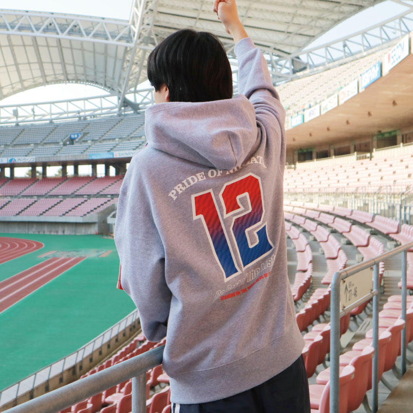 アルビレックス新潟 26BE PART ALBIREX フルジップパーカー（ブラック