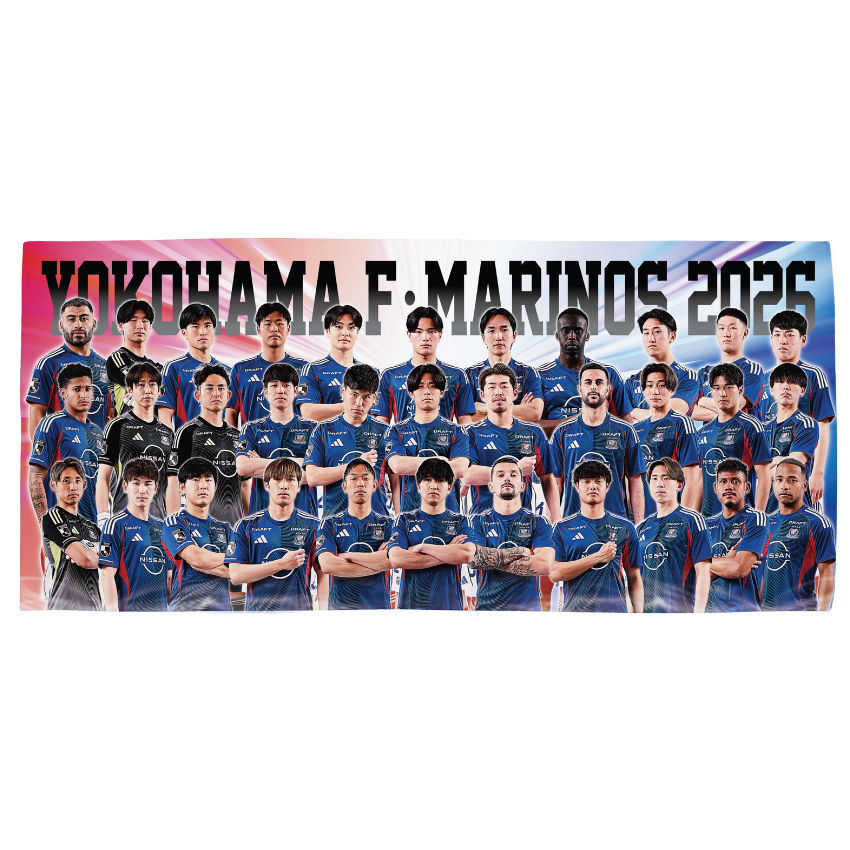 横浜F・マリノス 2026 THANKSバスタオル｜【公式】Jリーグオンライン