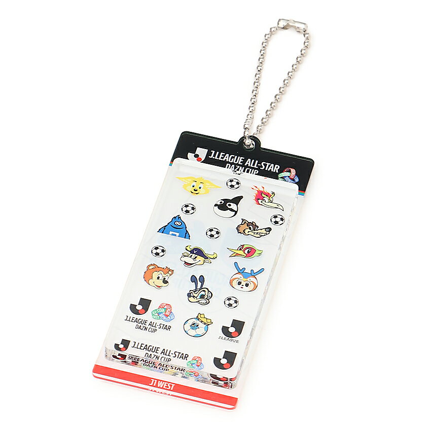 J.LEAGUEキャラクター キーホルダーセット J1 WEST】J.LEAGUE ALL-STAR ブリスター風キーホルダー（シール