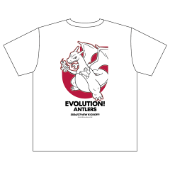 鹿島アントラーズ 鹿島アントラーズ リザードン Tシャツ WHITE｜【公式