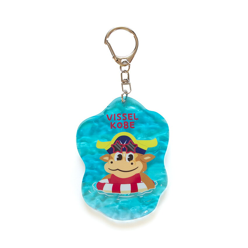 ヴィッセル神戸 【日焼けモーヴィ】波形アクリルキーホルダー｜【公式
