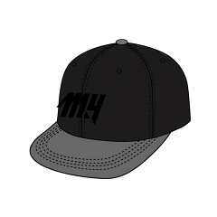 モンテディオ山形 MY26_フラットバイザーキャップ（ブラック/アイコン
